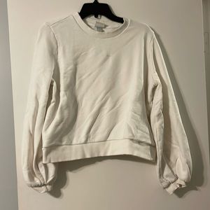Bell sleeve sweatshirt